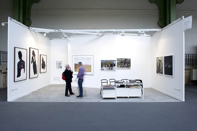 East Wing gallery stand at Paris Photo fair, 2013.